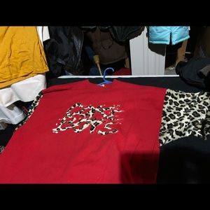 Coke boys leopard print 2xl